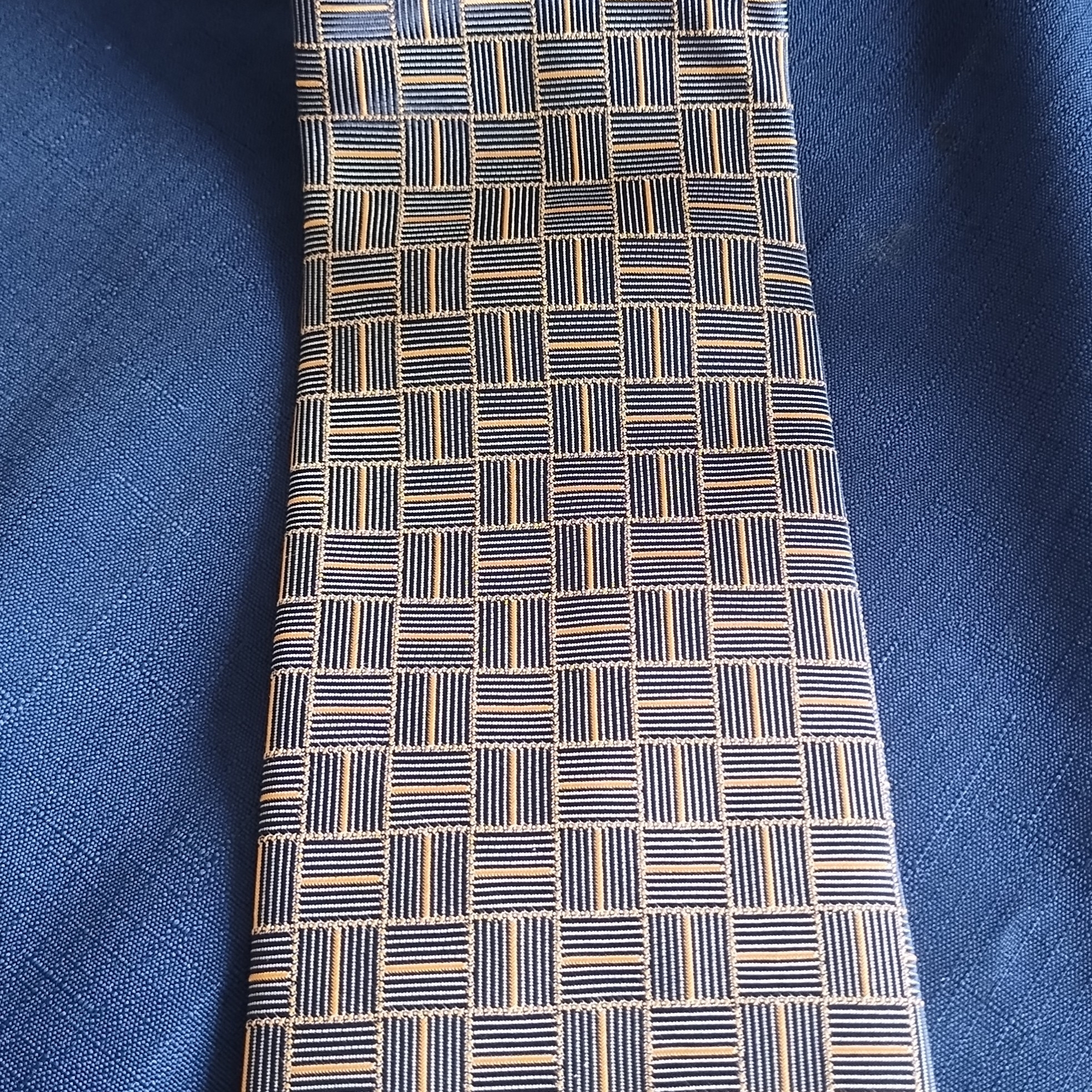 Rare Handmade 100 Silk Tie Made In Vietnam